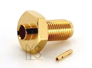 SMA Female Solder for .141, RG402, RG405 Cable, IP67 rating, LIH YEU SHENG