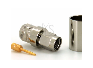 LMR,CFD400用, SMA Male Straight Crimp Type Connector