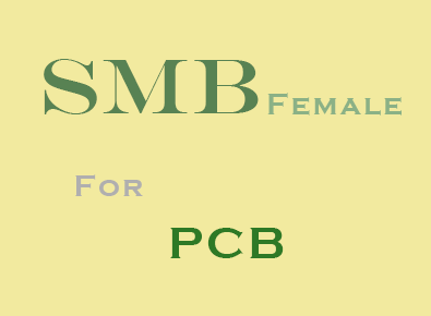 SMB Female for PCB connector