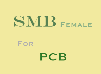 SMB Female for PCB connector