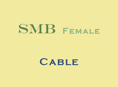 SMB Female for Cable connector
