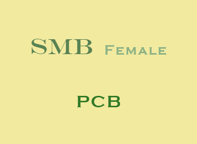 SMB Female for PCB connector