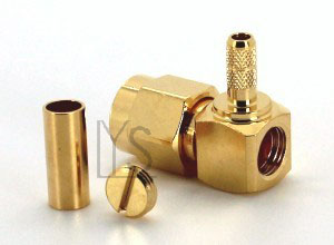 RG58｜174｜316 Cable, SMA(RP-SMA) Male R/A Crimp connector